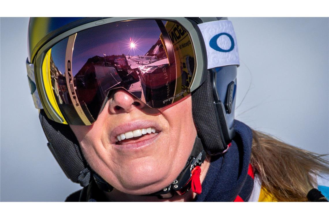 Lindsey Vonn ist nach den ersten, enttäuschenden Trainings etwas ratlos.