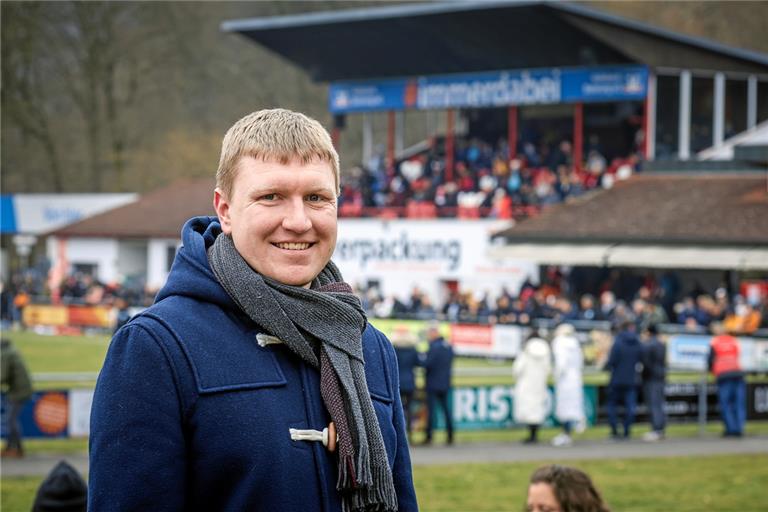 Manuel Schöpf ist der Ansprechpartner und das neue Gesicht des Sports in der Backnanger Stadtverwaltung. Foto: Alexander Becher