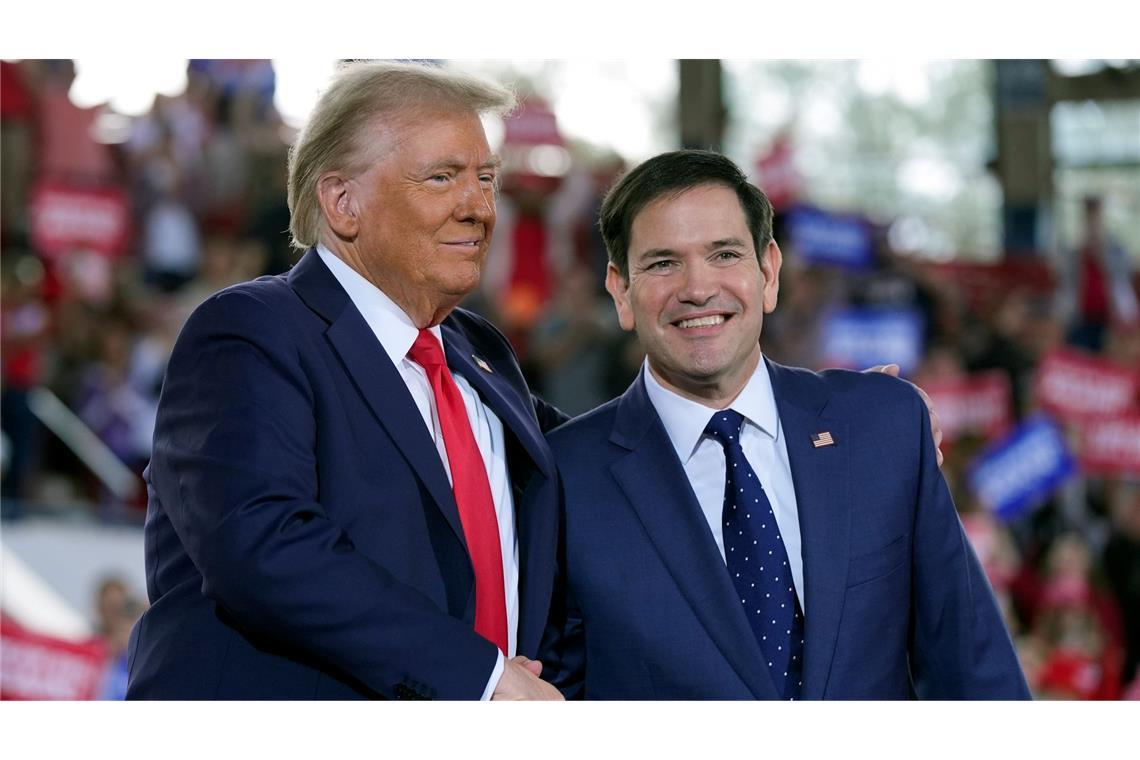 Marco Rubio ist Trumps Außenminister. (Archivbild)