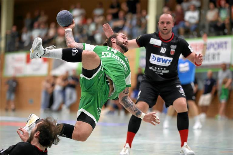 Markus Dangers wird sich auch im DHB-Pokal-Spiel gegen seine Ex-Kollegen aus Essen für den HCOB ins Zeug legen. Foto: Alexander Becher