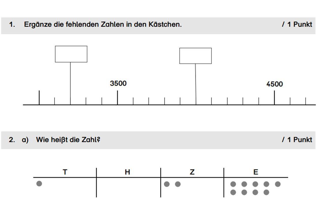 Mathe-Aufgabe von Kompass 4.