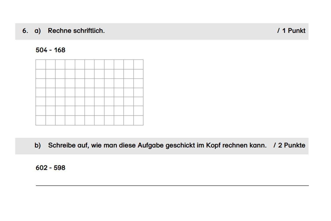 Mathe-Aufgabe von Kompass 4.