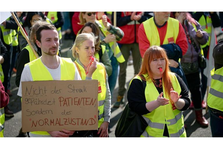 Mehr Geld, mehr Zeit: Dafür protestieren die Beschäftigten im öffentlichen Dienst.