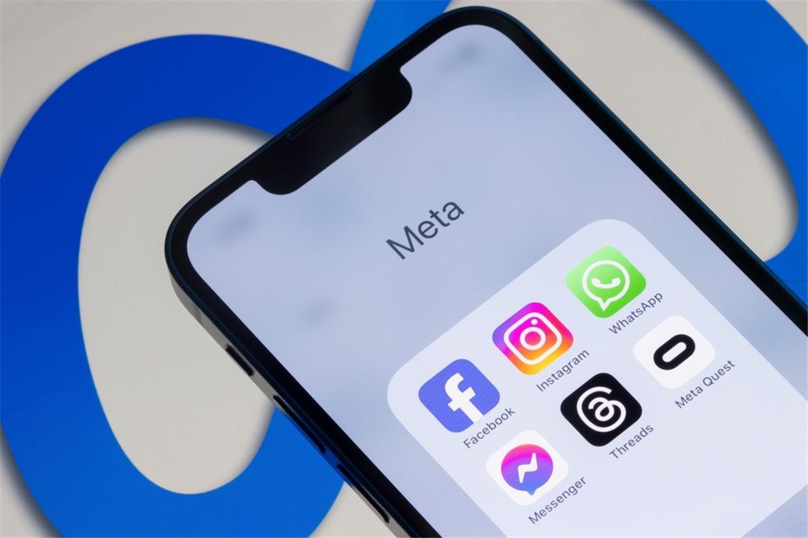 Meta besitzt einige der größten Social-Media-Plattformen.