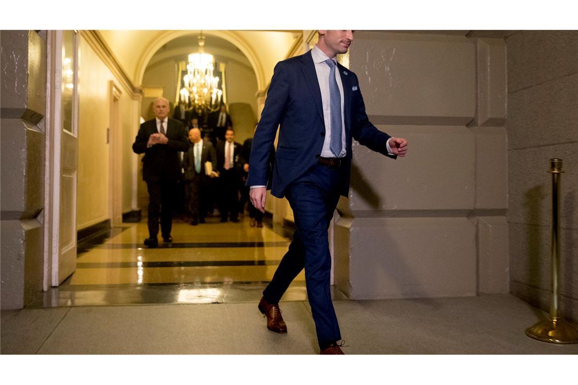 Miller war schon in Trumps erster Amtszeit im Weißen Haus. (Archivbild)