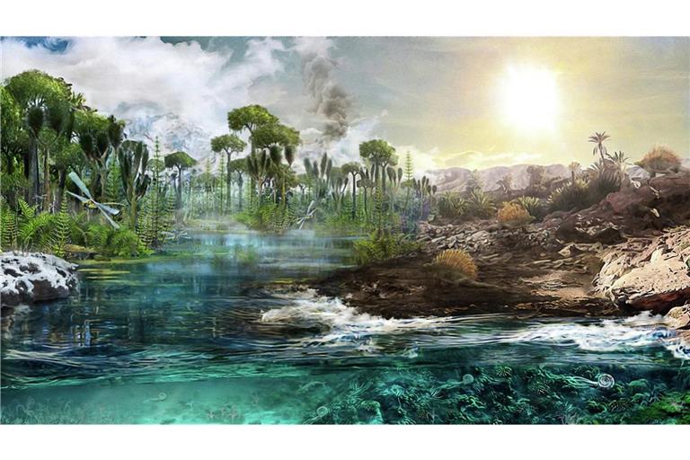 Wie CO2 seit Hunderten von Millionen Jahren das Erdklima beeinflusst Mit einer Dauer von 289,1 Millionen Jahren macht das Paläozoikum mehr als die Hälfte der belebten Erdgeschichte aus.