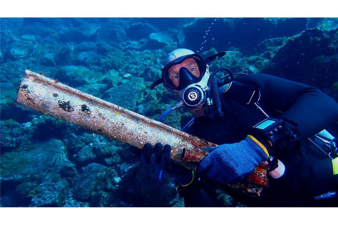 Müll unter Wasser gibt es auch vor Mallorca. Taucher haben jetzt bei einer freiwilligen Säuberungsaktion 103 kg Müll geborgen.