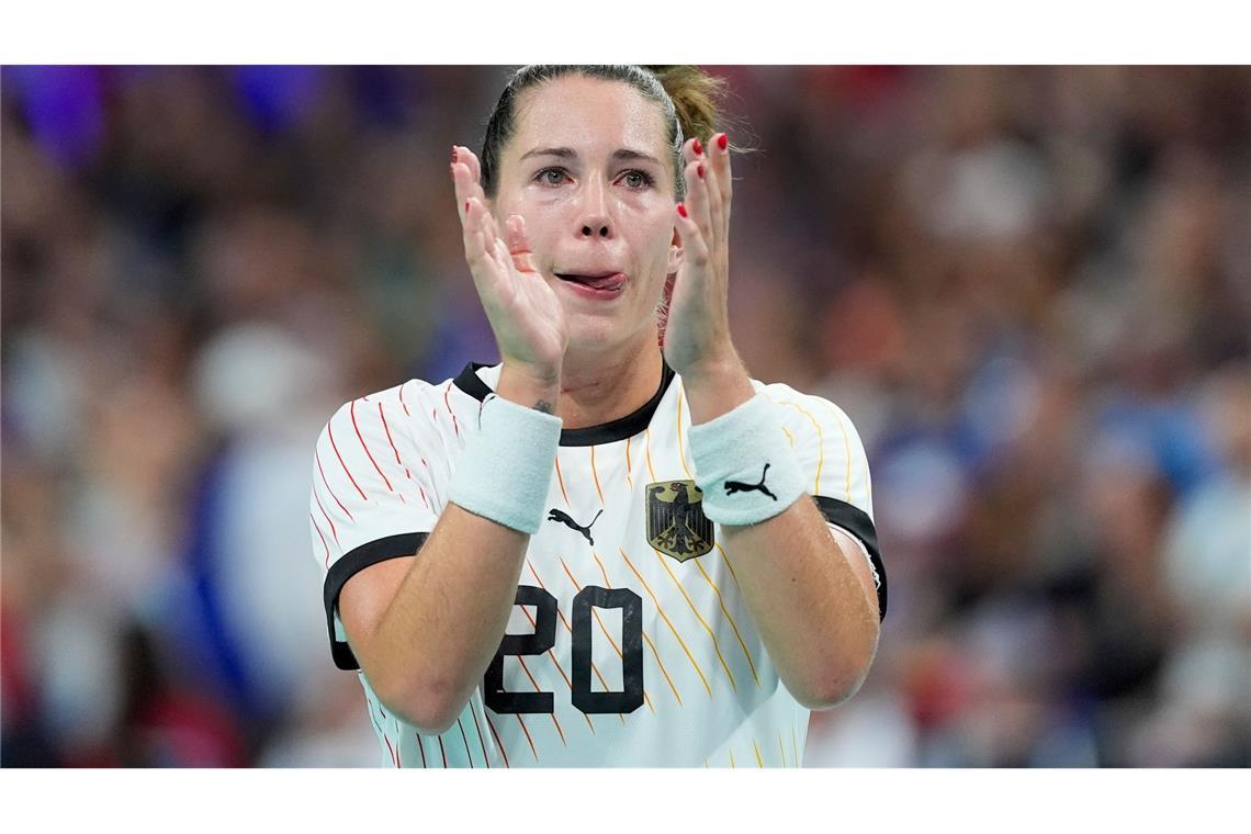 Nach dem Aus im Olympia-Viertelfinale flossen bei den deutschen Handballerinnen reichlich Tränen.