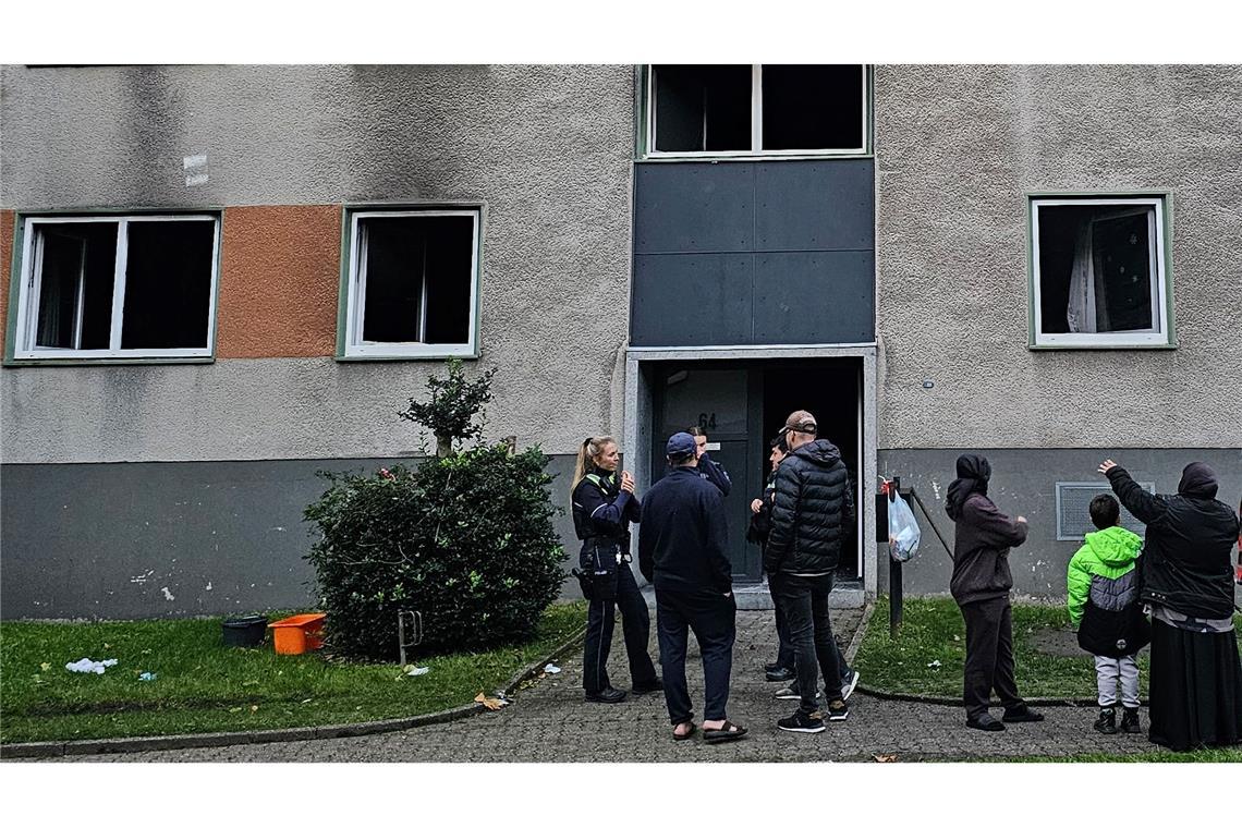 Nach den Bränden am Samstagnachmittag in Essen ist ein Tatverdächtiger festgenommen worden.