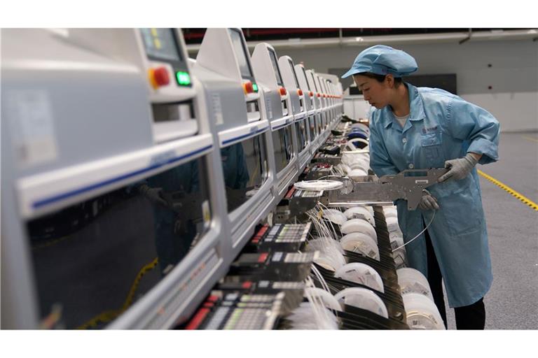 Nach Monaten trüber Stimmung in Chinas produzierendem Gewerbe bessern sich die Aussichten. (Archivbild)