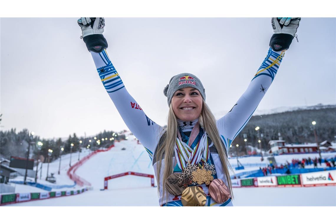 Nach WM-Bronze 2019 hörte Lindsey Vonn auf - jetzt folgt der Rücktritt vom Rücktritt.