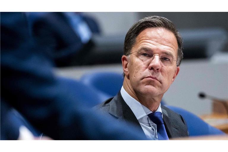 Nato-Generalsekretär Rutte empfängt die Politiker in Brüssel. (Archivbild)