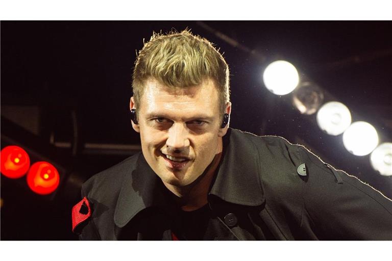 Nick Carter von der Boygroup Backstreet Boys beim Auftakt der Deutschland-Tournee 2019 (Archivbild).