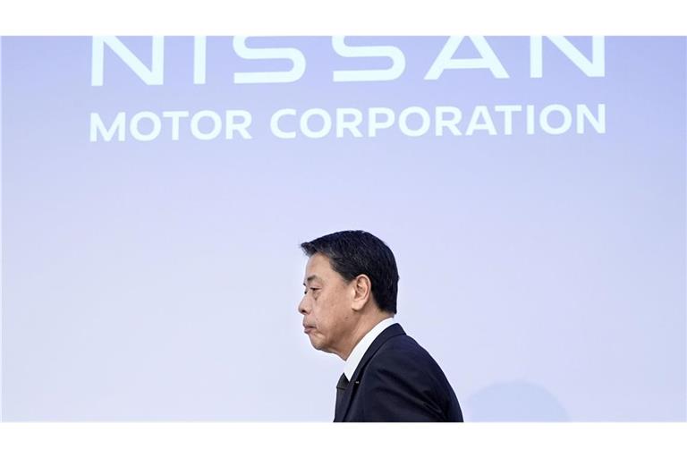 Nissan-Präsident Makoto Uchida kündigte am Donnerstag harte Sparmaßnahmen für den Konzern an.