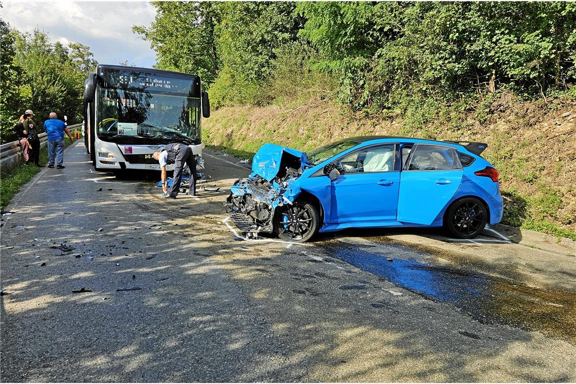 Noch untersucht die Polizei, wie es zu dem Unfall kam. Foto: 7aktuell.de/Kevin Lermer