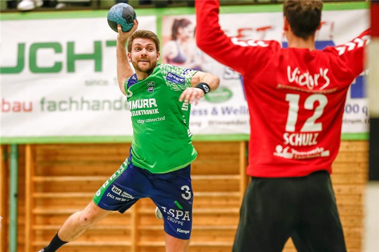 Noch zweimal liegt der Fokus von Marcel Lenz auf dem Handball, danach gilt sein Blick der großen weiten Welt. Foto: Alexander Becher