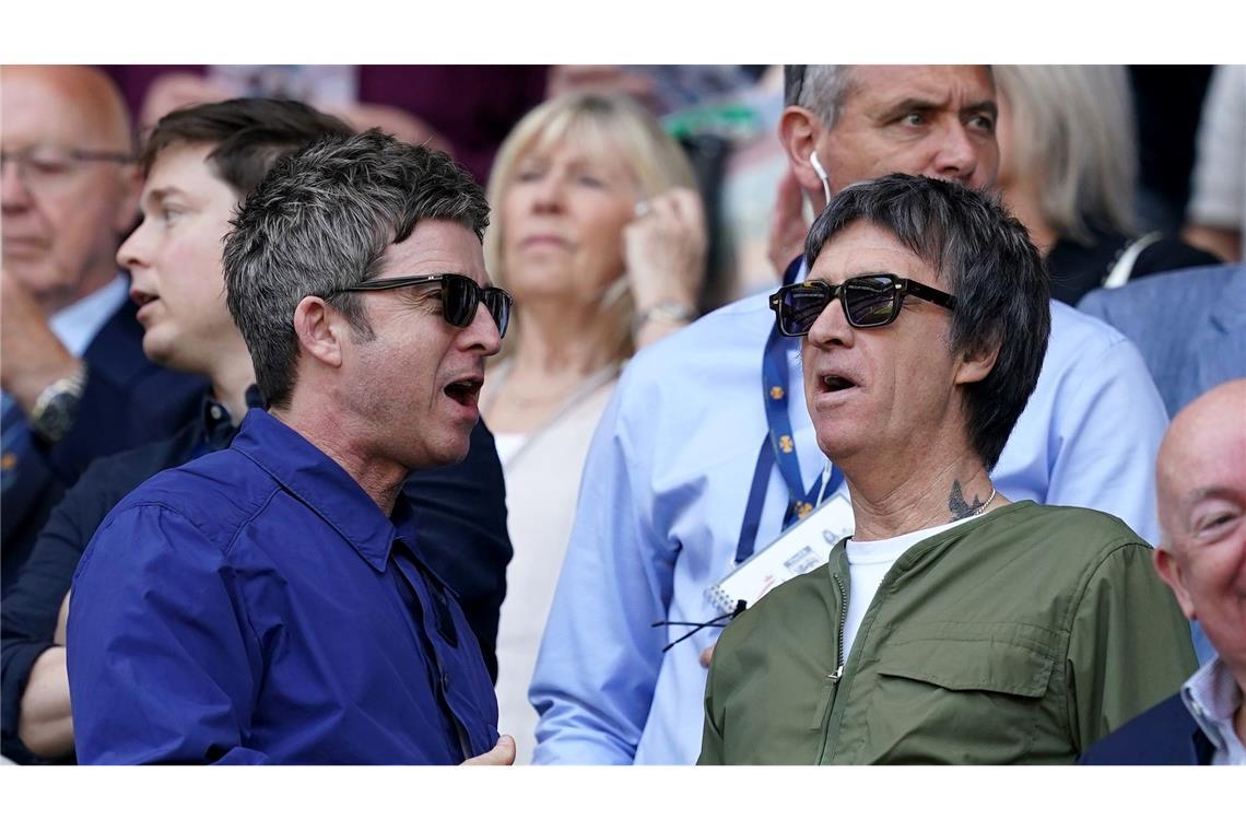 Noel Gallagher ist häufig bei Spielen seines Lieblingsclubs Manchester City auf der Tribüne. (Archivbild)