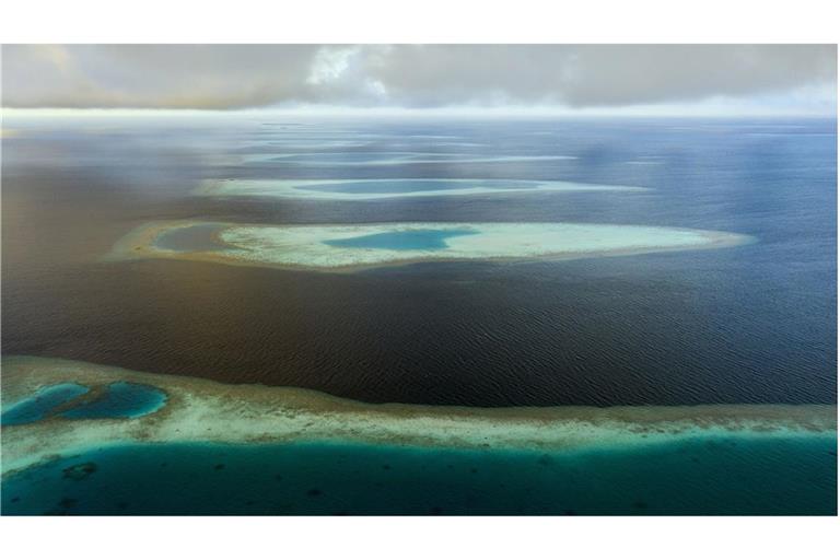 Unumkehrbar! Erster Kipppunkt der Erde ist überschritten Nord -Ari-Atoll: Malediven im Indischen Ozean.