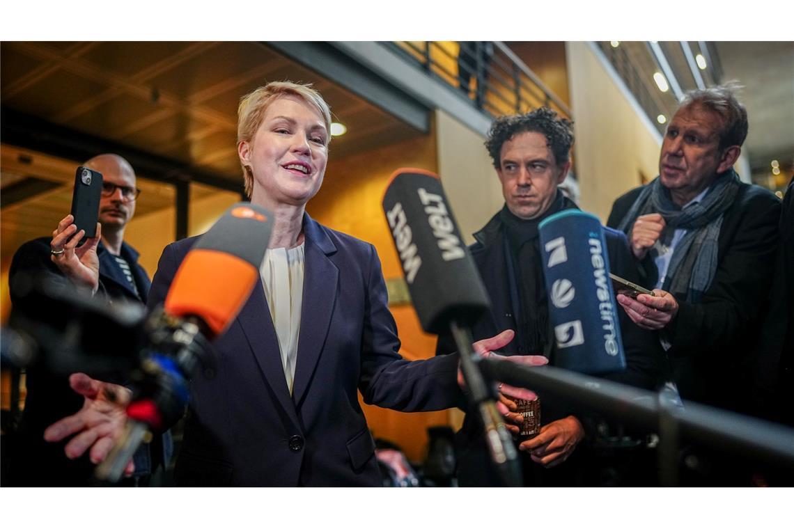 Nur Mecklenburg-Vorpommerns Ministerpräsidentin Manuela Schwesig äußerte sich zunächst.