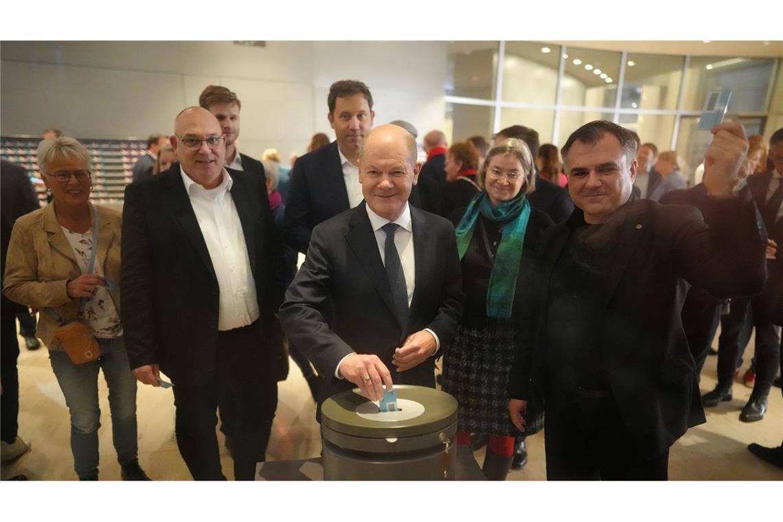 Olaf Scholz hat am Montag im Bundestag die Vertrauensfrage gestellt.