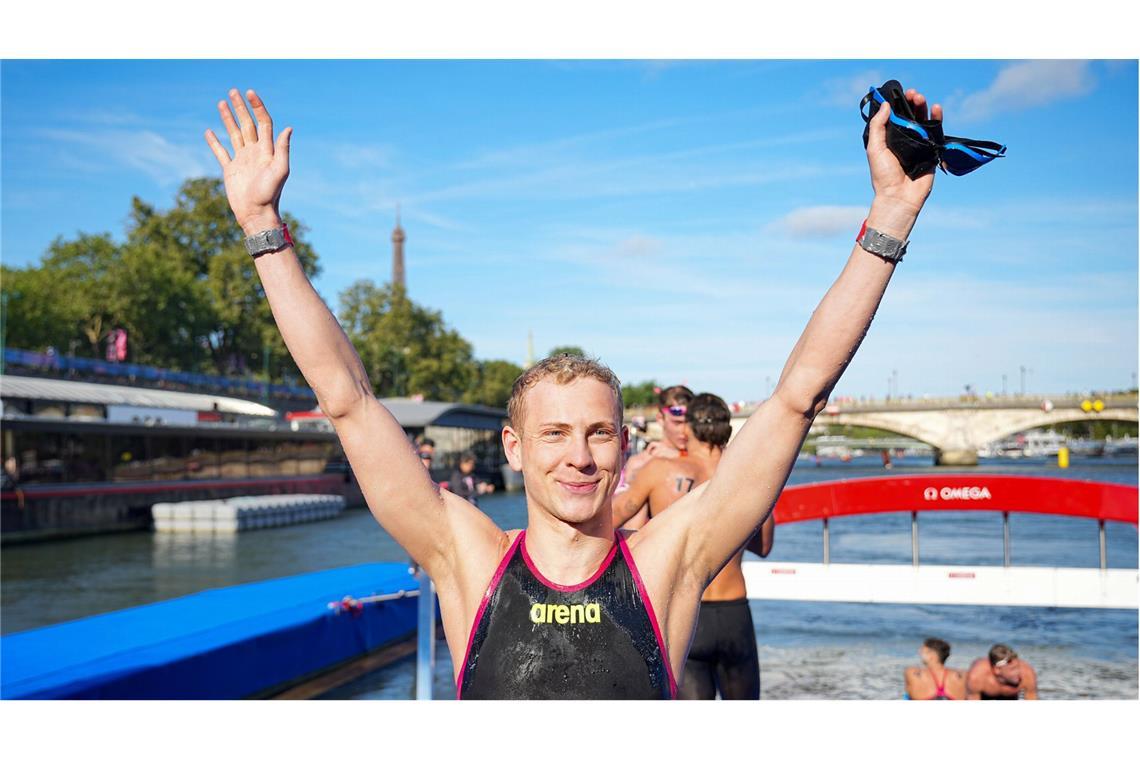 Oliver Klemet hat dem Deutschen Schwimmverband in Paris eine weitere Medaille beschert.