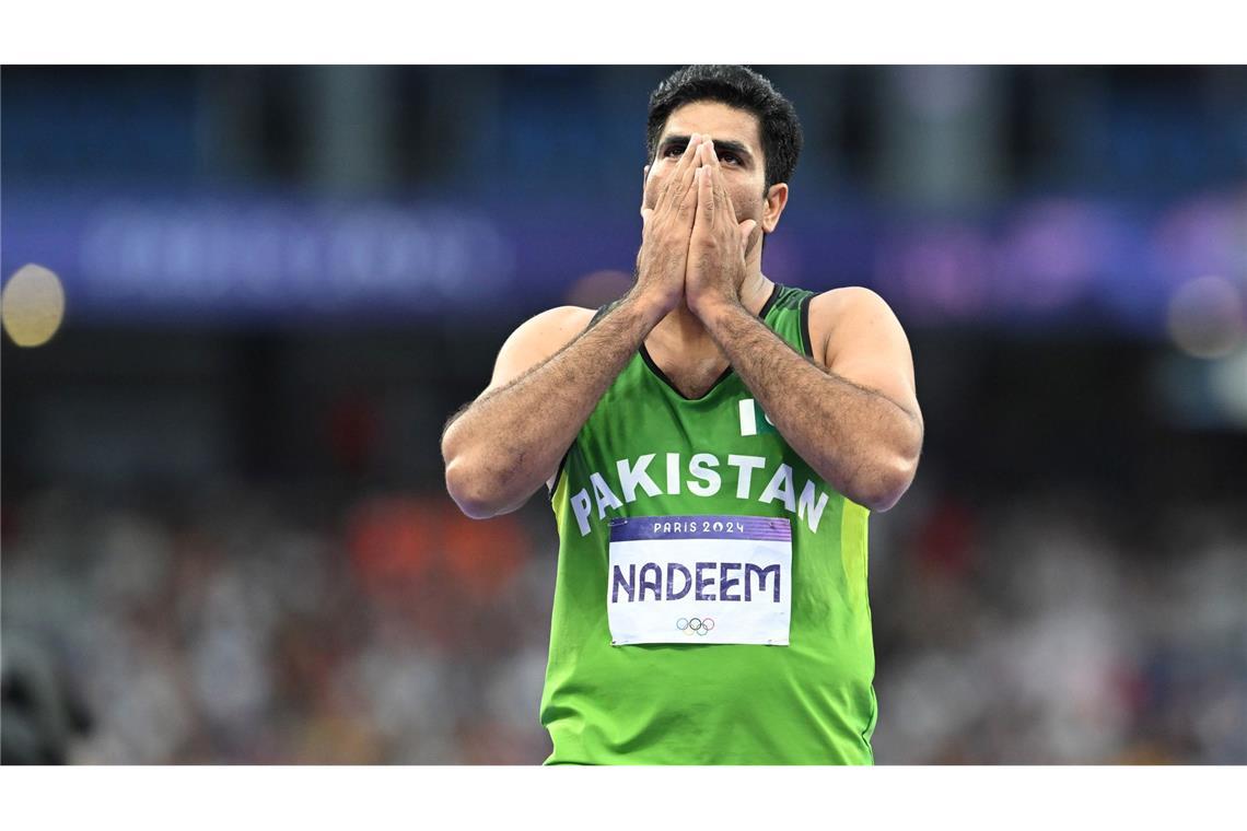 Olympiasieger: Arshad Nadeem aus Pakistan