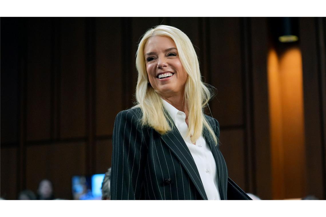 Pam Bondi soll das US-Justizministerium leiten. (Archivbild)