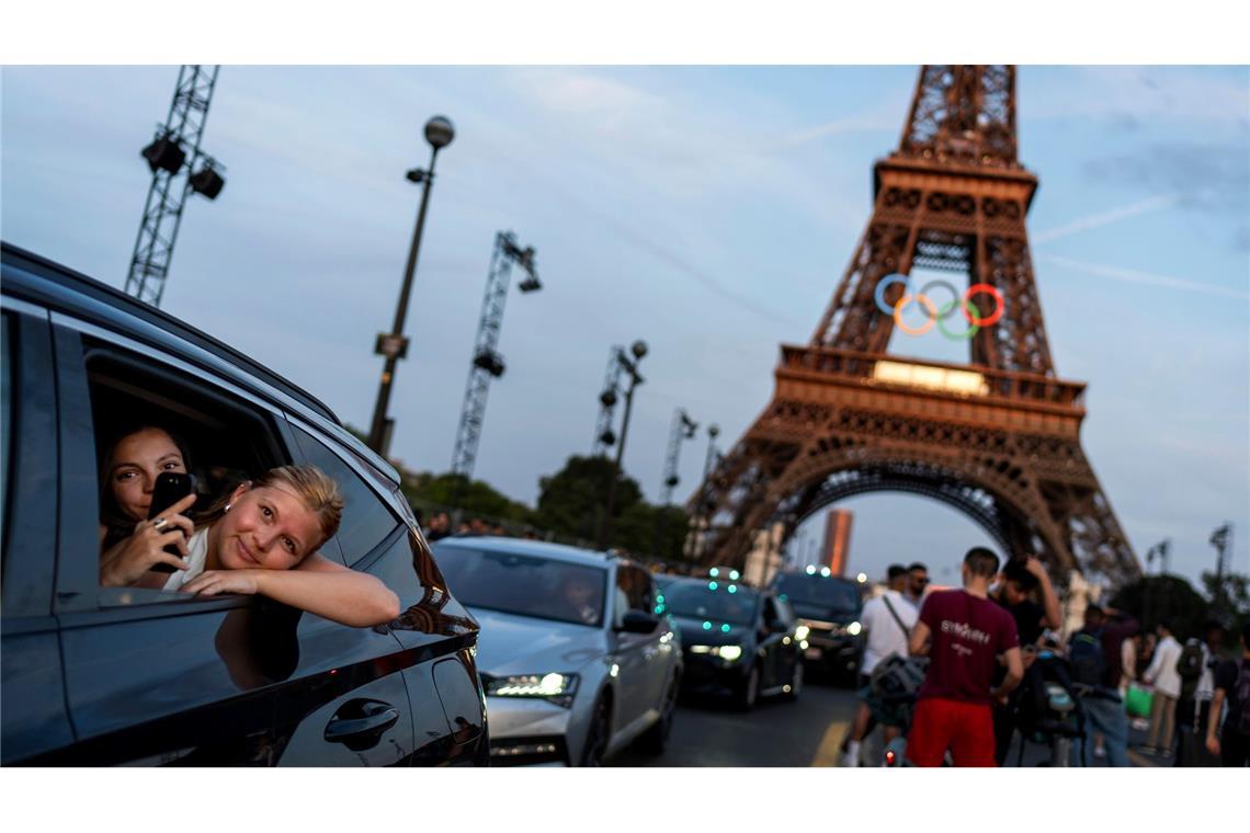 Paris fiebert den Olympischen Sommerspielen entgegen.