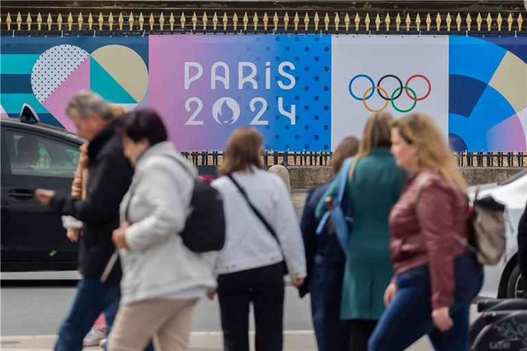 Paris ist bereit für die Olympischen Sommerspiele 2024.