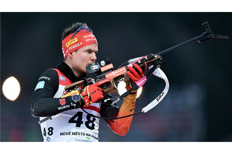 Philipp Horn wird als Vierter im Sprint bester Deutscher.