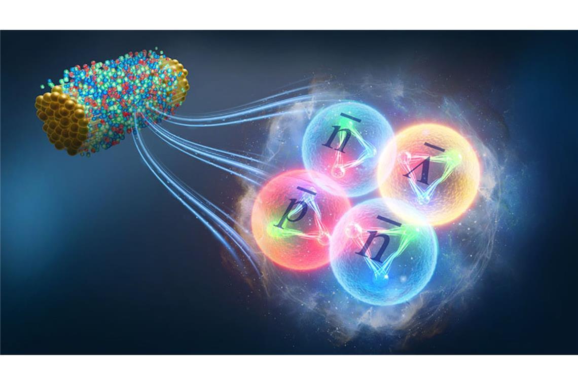 Physiker am RHIC-Teilchenbeschleuniger in Brookhaven in den USA haben Antihyperwasserstoff-4, den schwersten jemals nachgewiesenen Antimaterie-Atomkern, erzeugt.