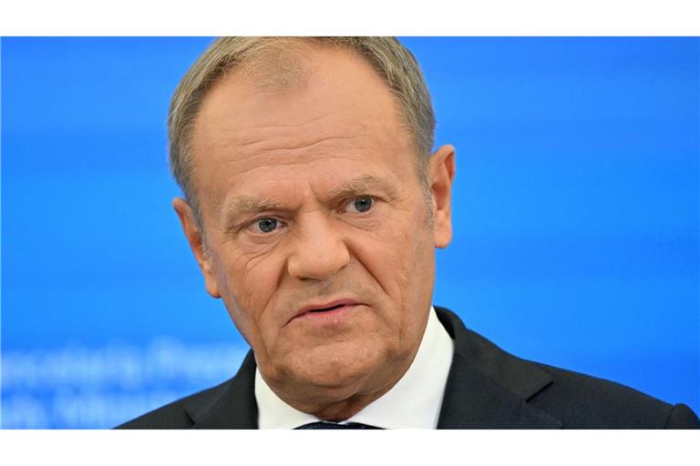 Polens Regierungschef Donald Tusk kritisiert die deutschen Grenzschutz-Pläne scharf. (Archivbild)