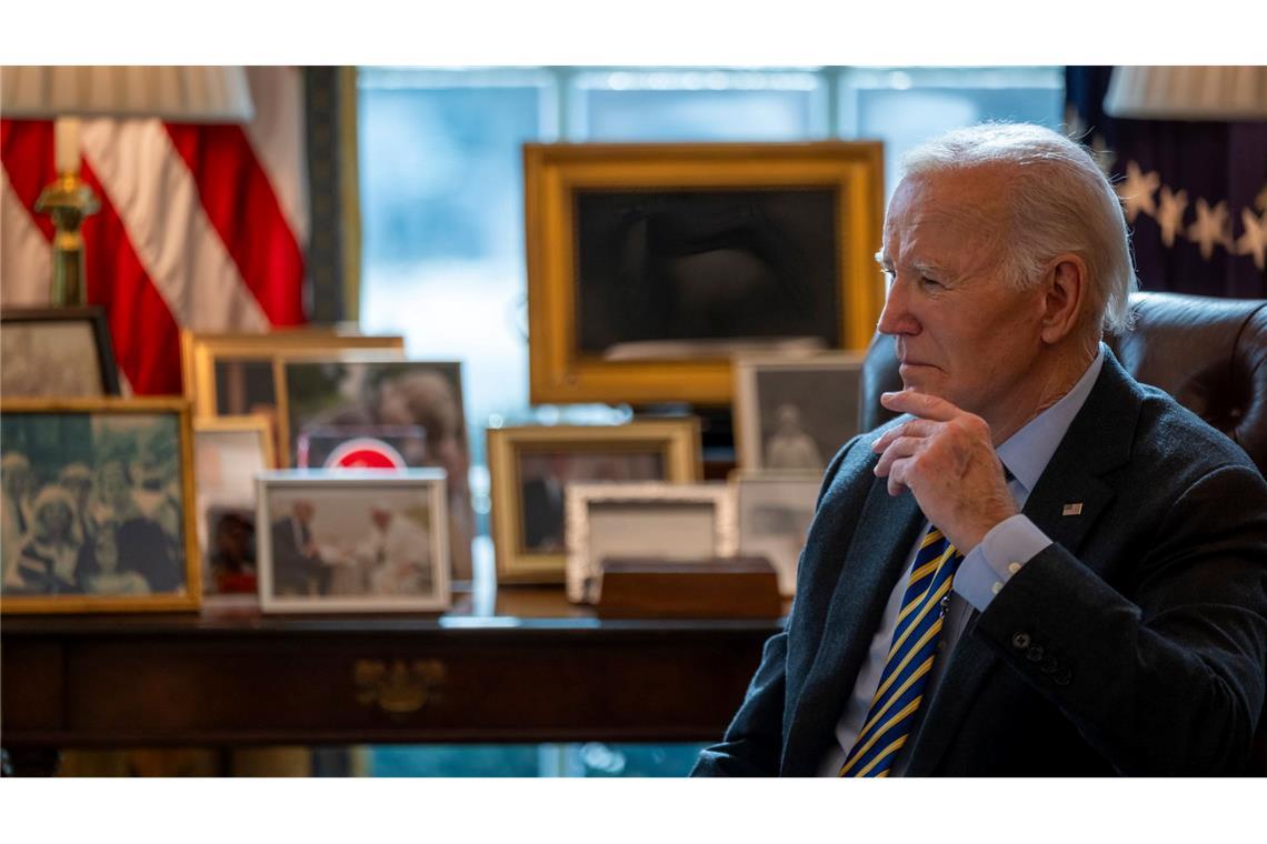 Präsident Biden übergibt das Amt an den Republikaner Trump, den er vor vier Jahren im Weißen Haus abgelöst hatte. (Archivbild)