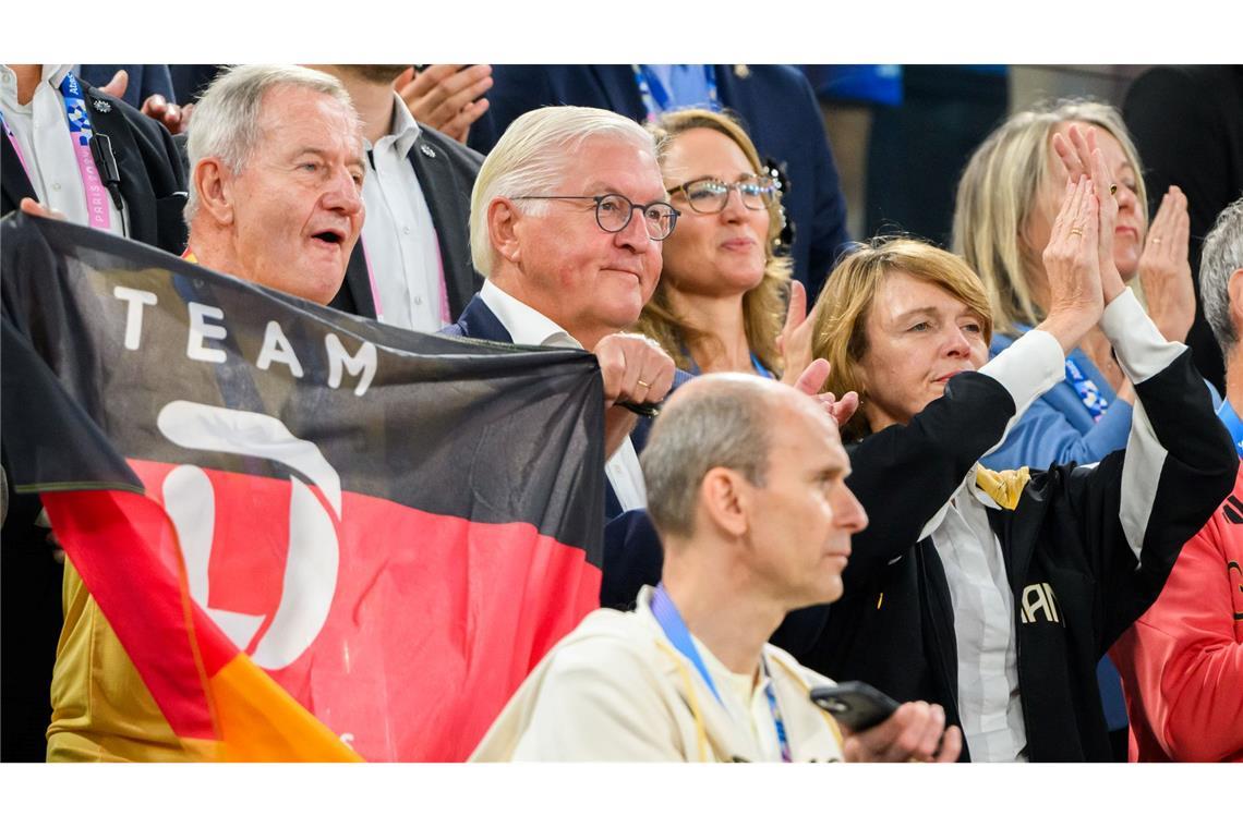 Präsidialer Besuch - Frank-Walter Steinmeier besucht die Paralympics.