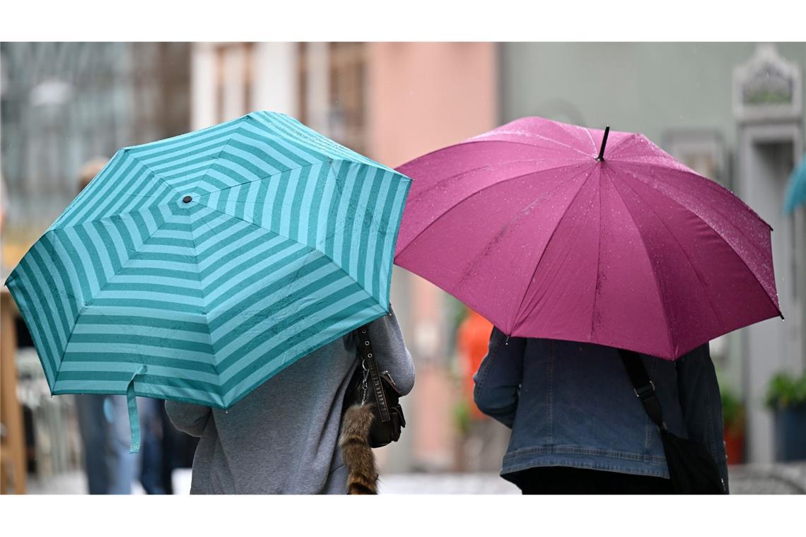 Regenwetter in Thüringen