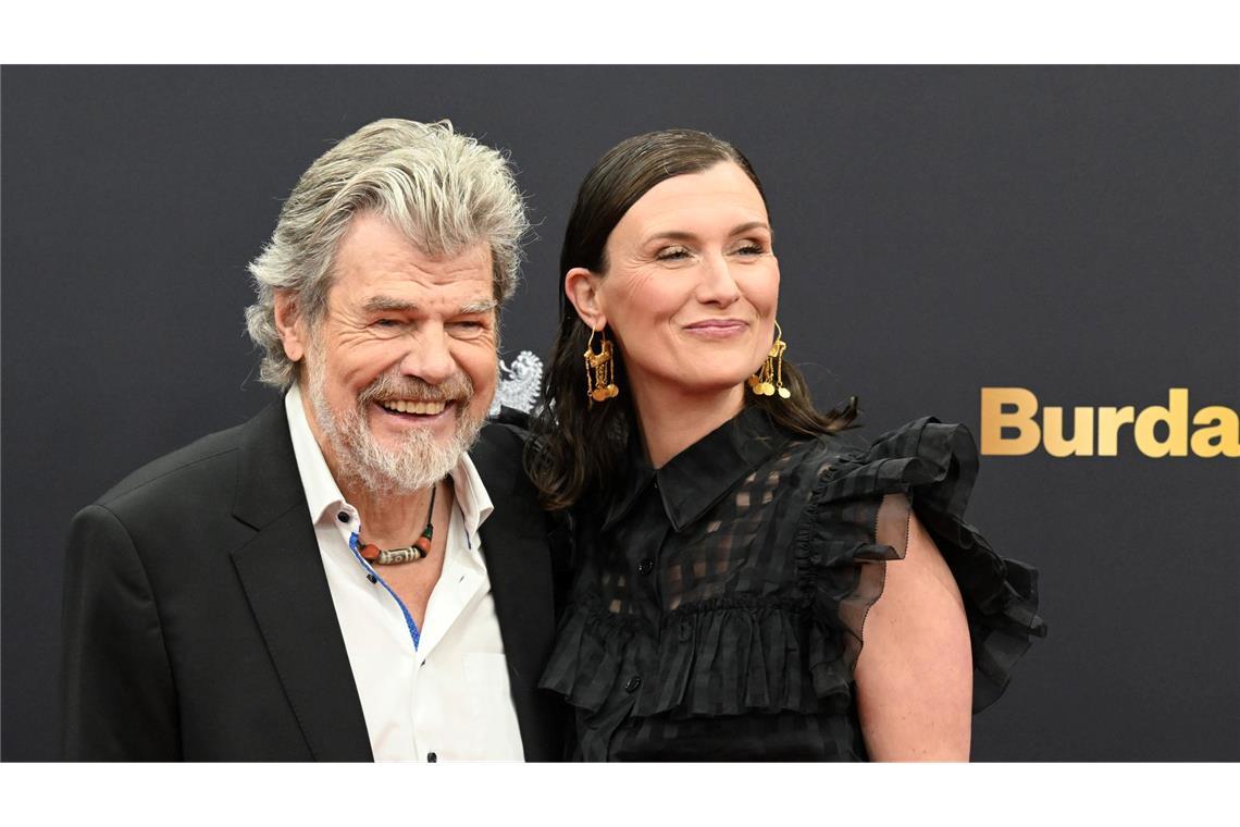 Reinhold Messner und seine Frau Diane sind auch Gäste beim Bambi.