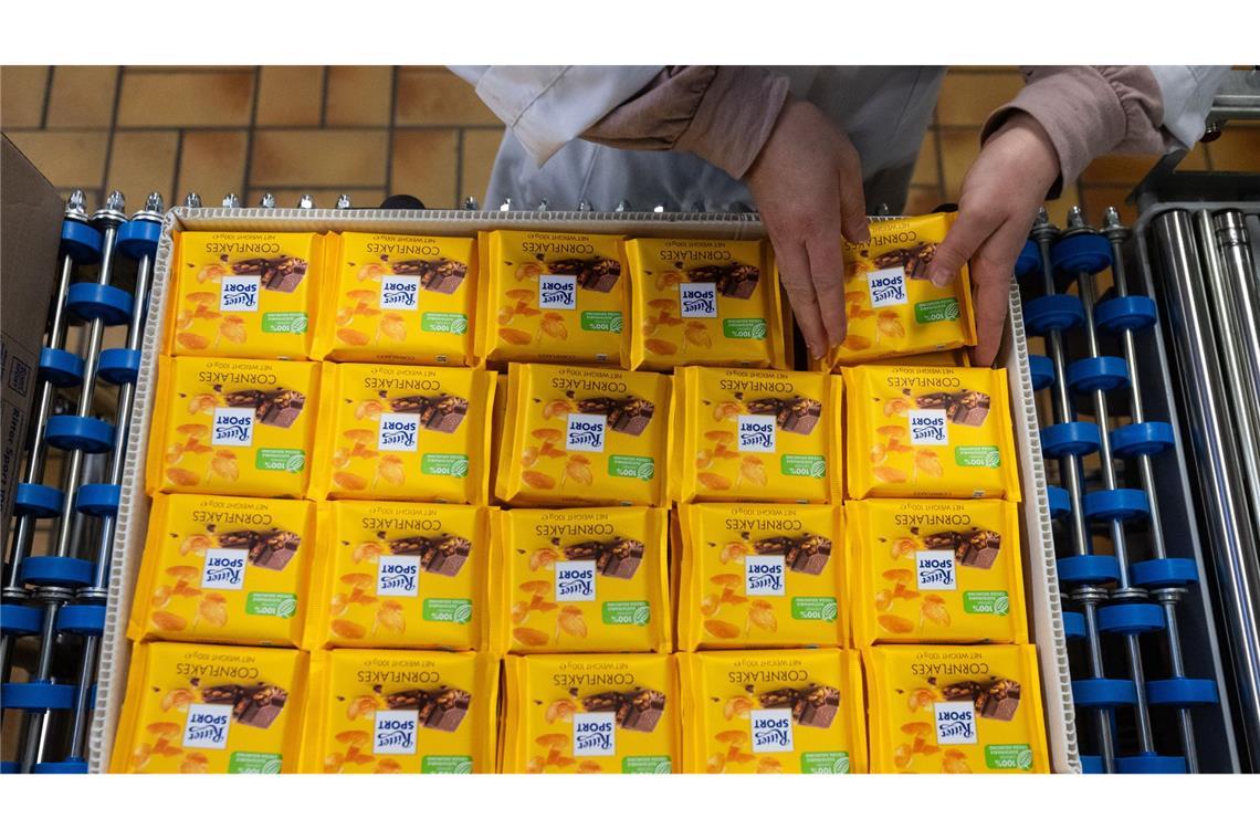 Ritter Sport hat mit hohen Rohstoffpreisen zu kämpfen.