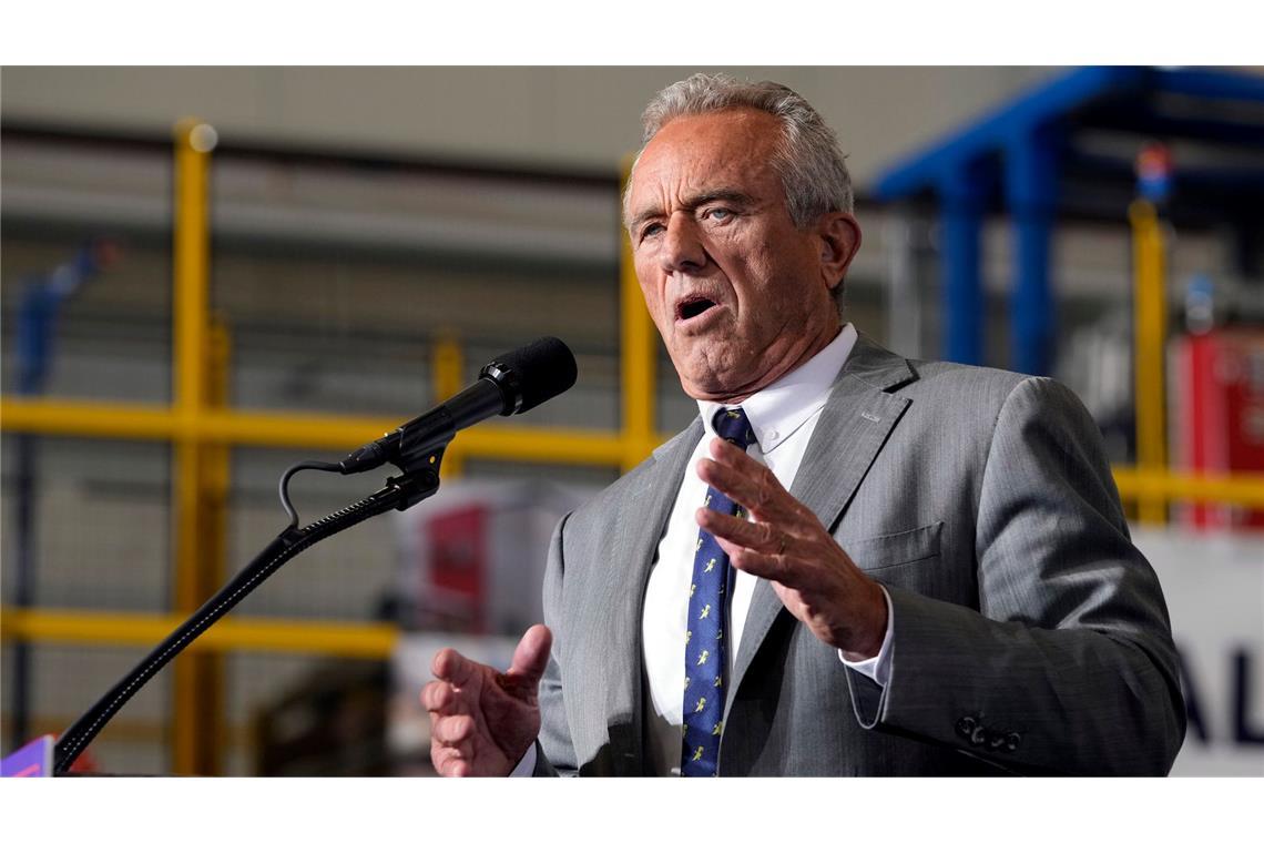 Robert F. Kennedy Jr. soll Gesundheitsminister werden (Archivbild)