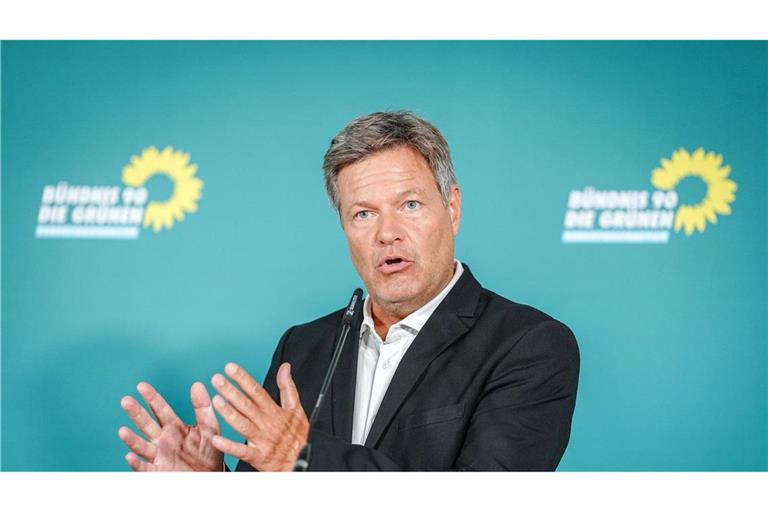 Robert Habeck, Bundesminister für Wirtschaft und Klimaschutz, hat sich mit Corona angesteckt (Archivfoto).