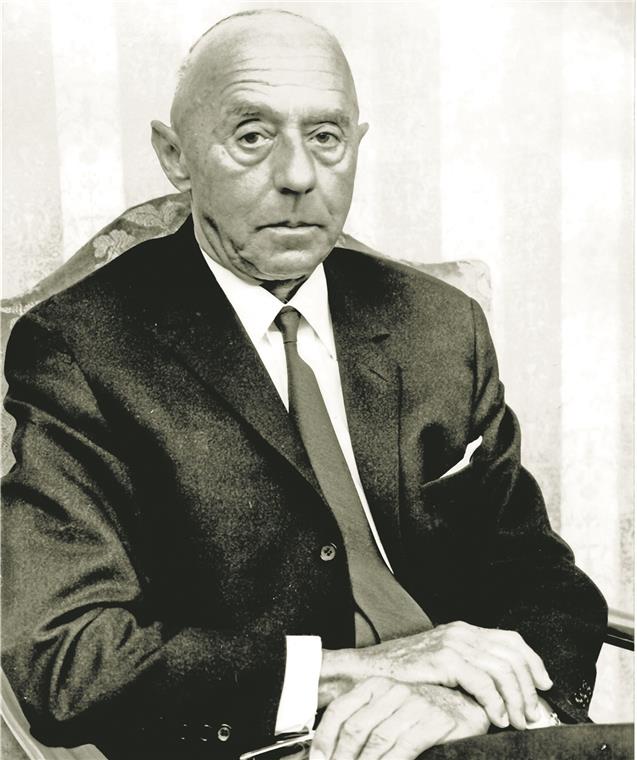 Rudolf Hartmann aus Murrhardt (Foto) sollte öffentlich gewürdigt werden, sagt Christian Schweizer, der intensiv zu seinen Widerstandsaktivitäten geforscht hat. Foto: Archiv Carl-Schweizer-Museum