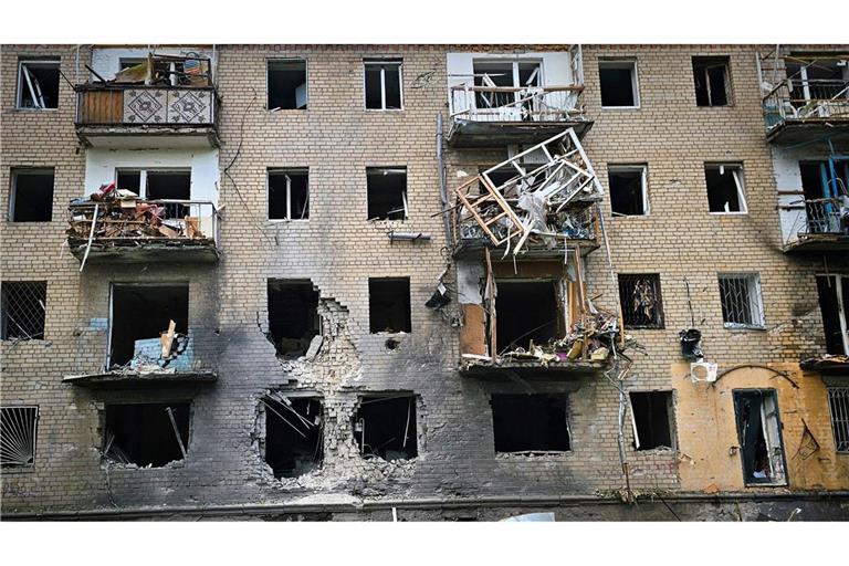 Russische Drohnen sorgen in Cherson für Angst und Schrecken. (Archivbild)