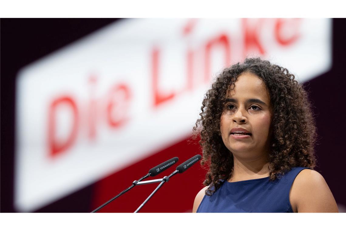 Sarah-Lee Heinrich war Gastrednerin beim Bundesparteitag der Partei Die Linke. (Archivfoto)