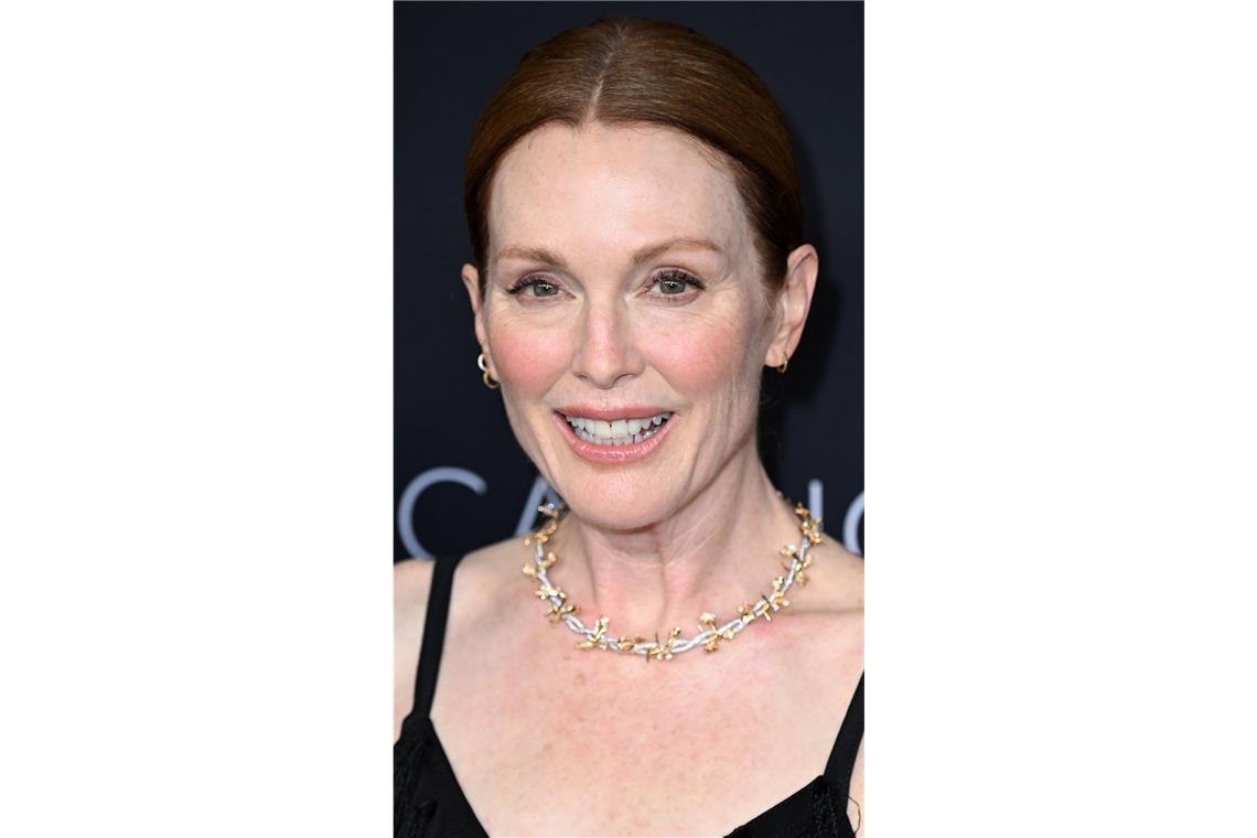 Schauspielerin Juliane Moore war für den guten Zweck vor Ort.