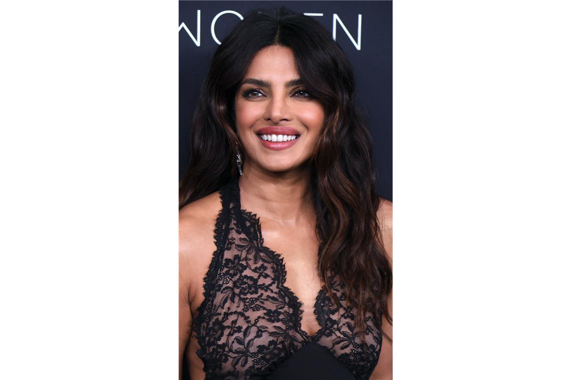 Schauspielerin Priyanka Chopra Jonas beim „Caring for Women Dinner“.