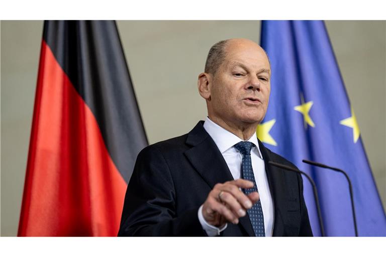 Scholz bleibt bei der Ukraine-Hilfe hart. Er hat nun Union, FDP und Grüne gegen sich.