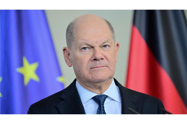 Scholz will "gemeinsam den Weg zu einem dauerhaften und gerechten Frieden" suchen.