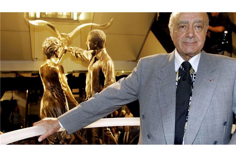 Seinem Sohn Dodi und dessen Partnerin Diana errichtete Mohamed Al-Fayed ein Denkmal. (Archivbild)