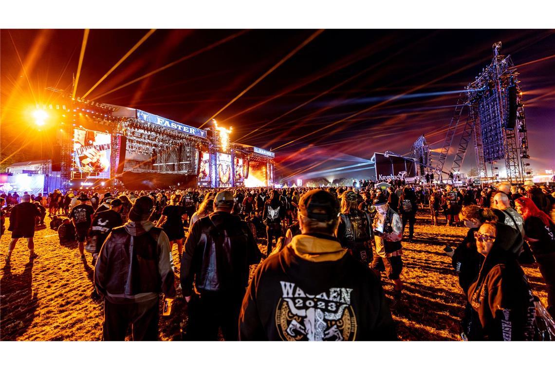 Seit Mittwoch haben rund 85.000 Besucherinnen und Besucher auf dem 33. Wacken Open Air  gefeiert.