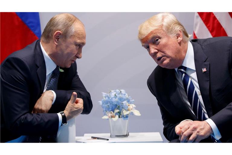 Seit US-Präsident Trump wieder im Amt ist, hat er zweimal mit Kremlchef Putin telefoniert. (Archivbild)