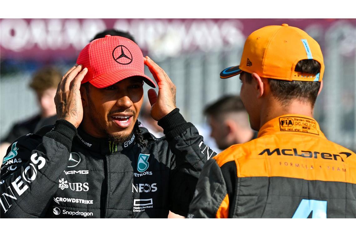 Selbst Lewis Hamilton und Lando Norris zweifeln an sich.